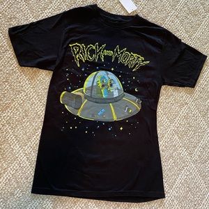 NWT Rick and Morty Spaceship T-Shirt